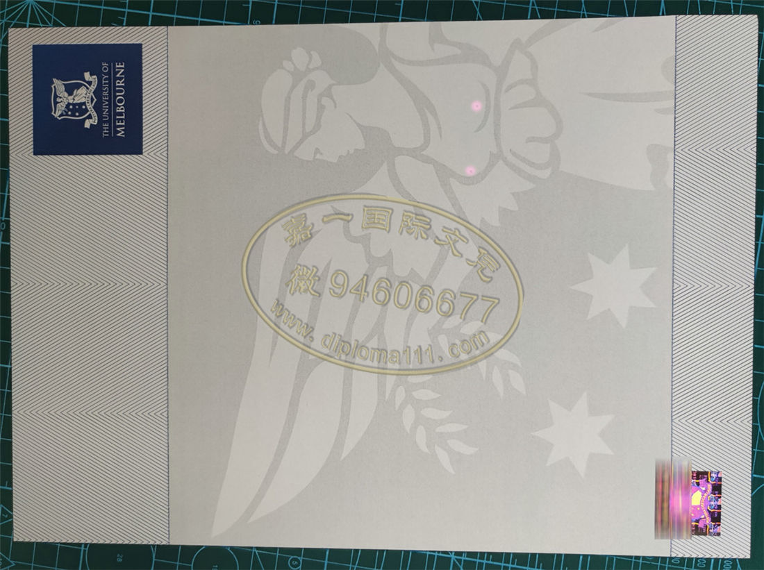 复刻墨尔本大学成绩单半成品|办理澳洲墨大transcript进度图/