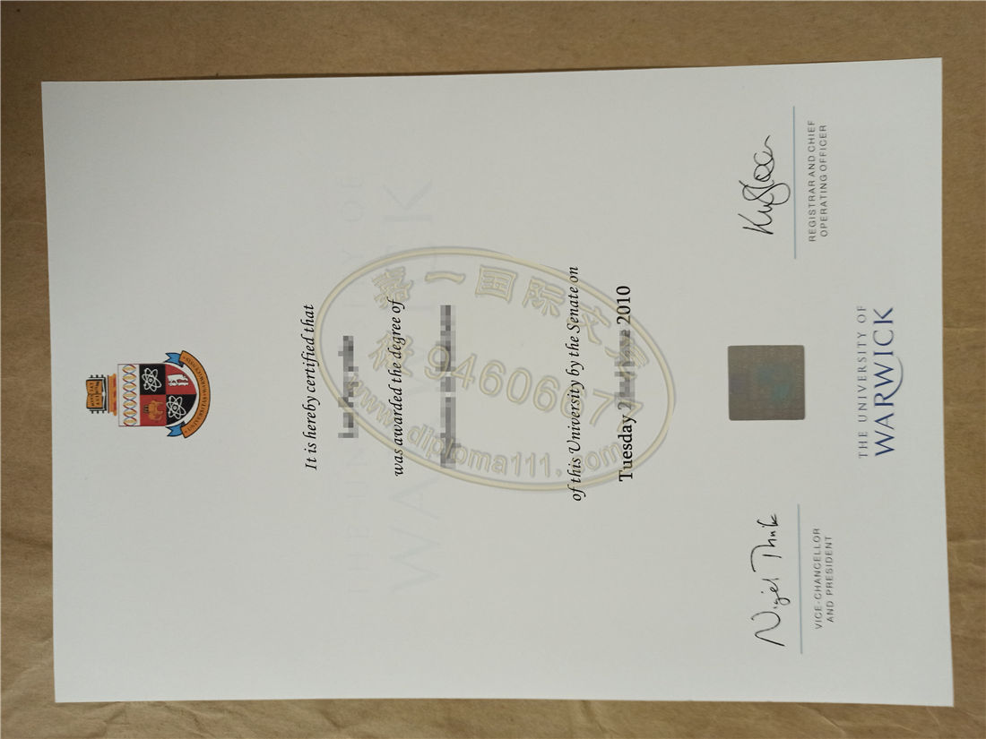 2010年华威大学学位证书图,买华威大学文凭,办英国大学毕业证渠道
