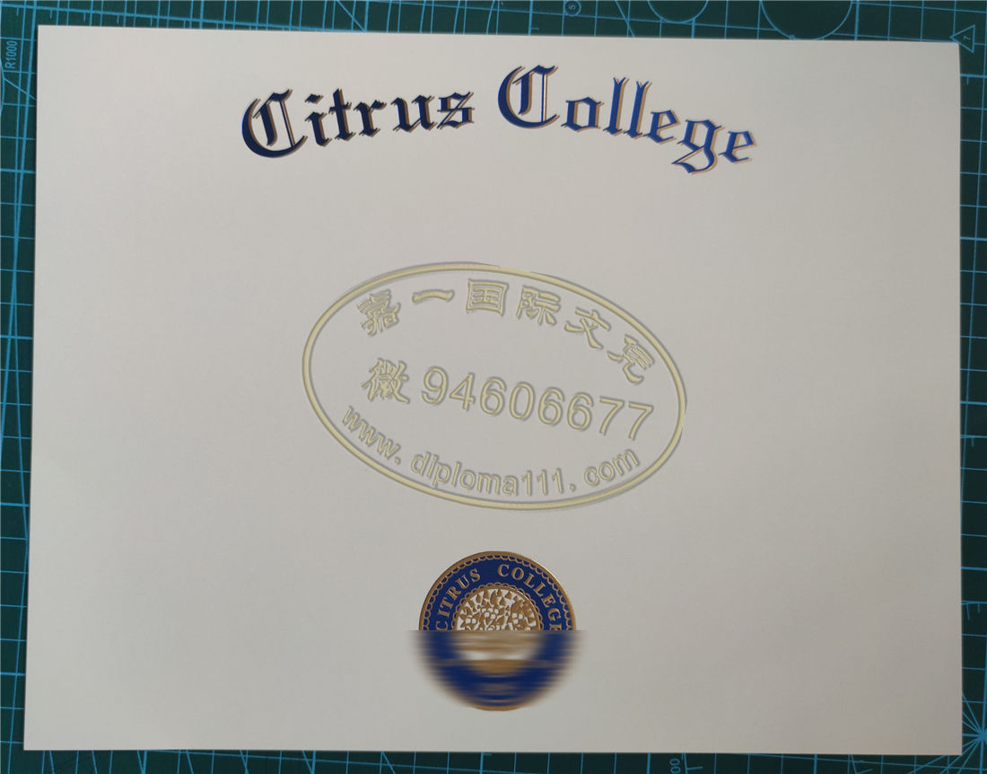 西勒斯学院文凭进度图，办理美国CITRUS