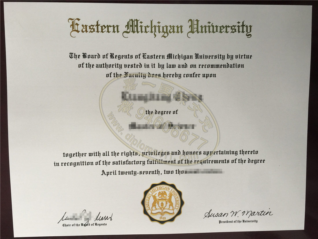 美国EMU硕士学位证百科,复刻东密歇根大学文凭证书渠道