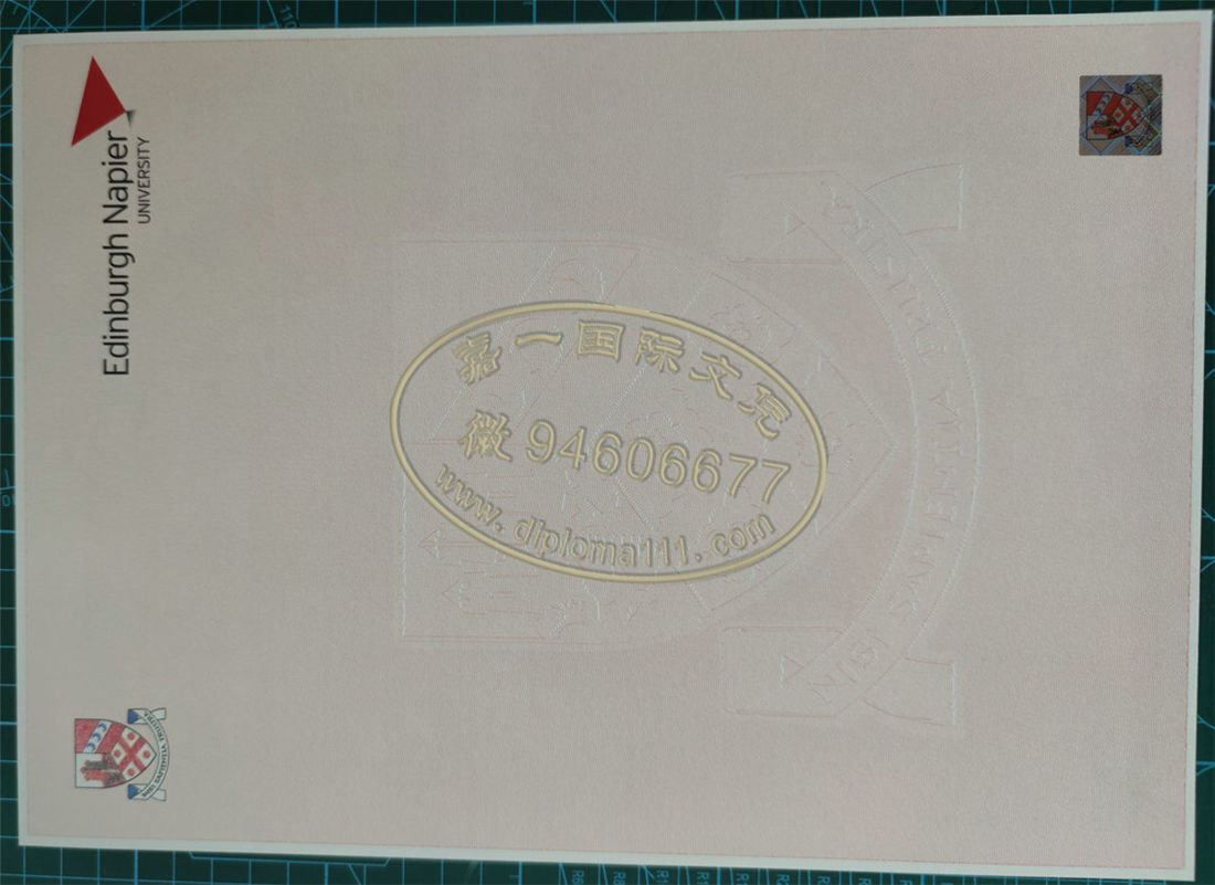 2020年原版制作爱丁堡龙比亚大学毕业证半成品图/