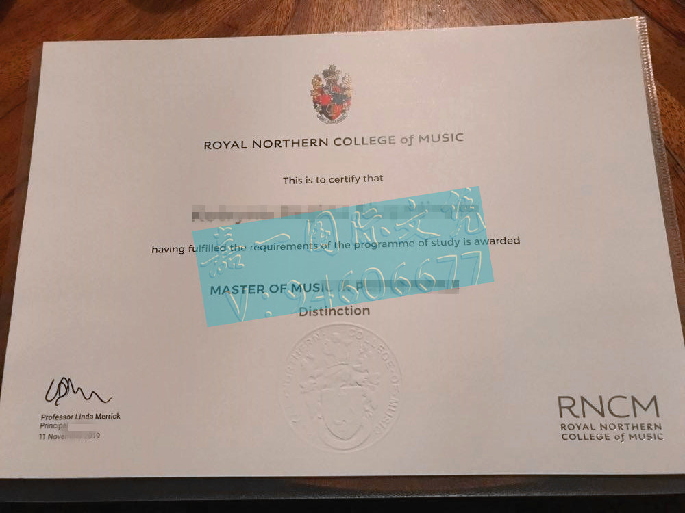 复刻北方皇家音乐学院毕业证书,补办英国RNCM文凭成绩单渠道/