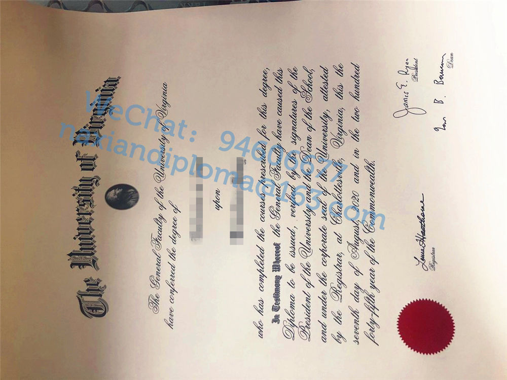 弗吉尼亚大学毕业证购买|复原UVa文凭证书|丢失弗吉尼亚大学学位证/
