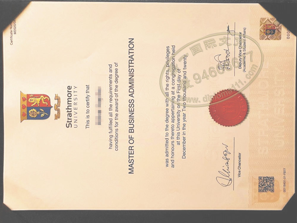 史卓斯摩尔大学毕业证,Strathmore University MBA degree