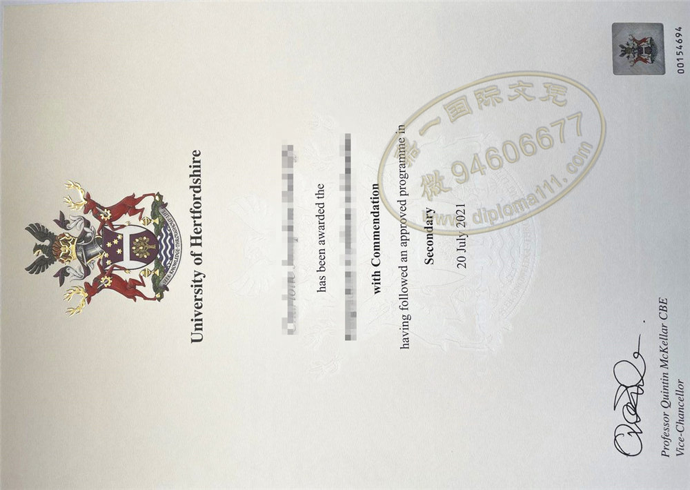 更新赫特福德大学21版毕业证|代购Hertfordshire成绩单方式