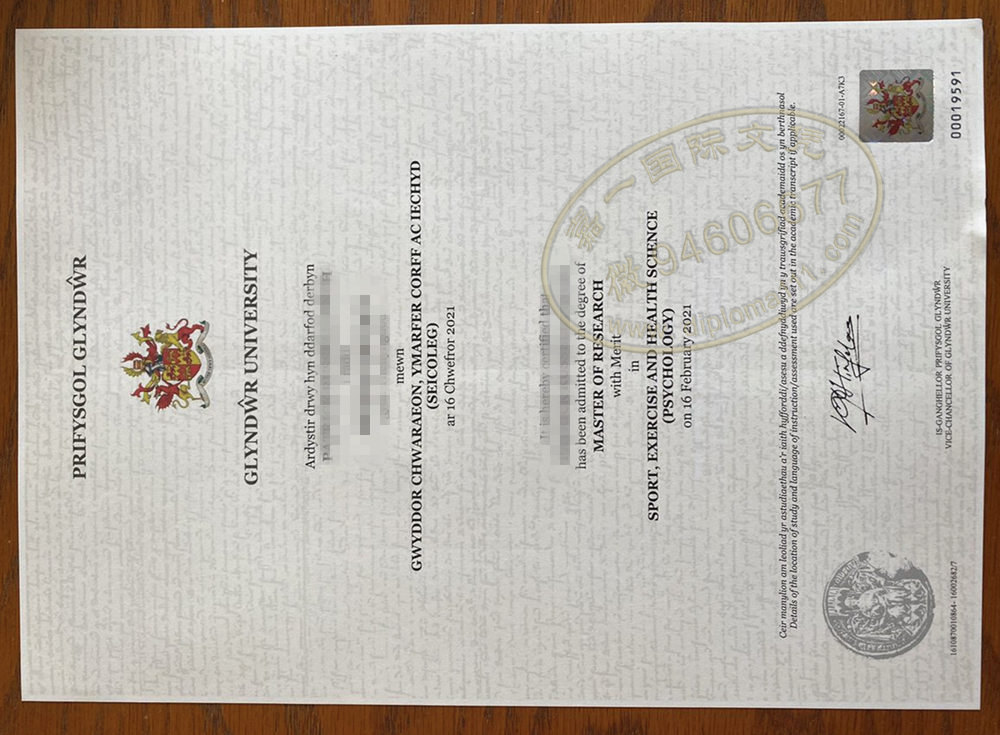 补办格林多大学学位证物美价廉|Glyndwr University Degree模板