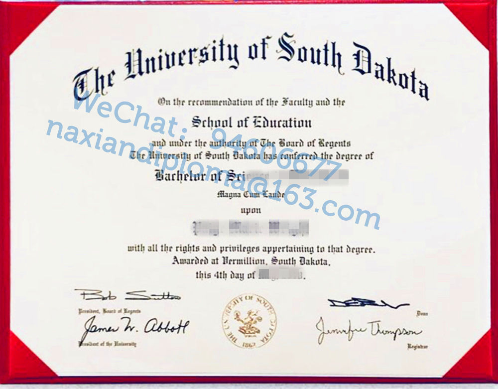 美国USD大学毕业证or复刻南达科他大学文凭渠道/
