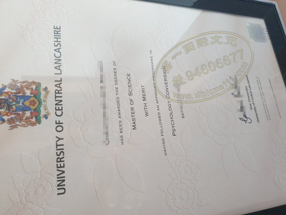 补办中央兰开夏大学学位证流程|购买英国UCLan毕业证荣誉学科/