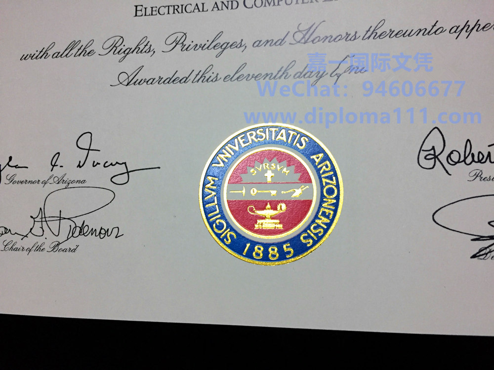 遗失补办亚利桑那大学文凭学位证需注意细节案例图
