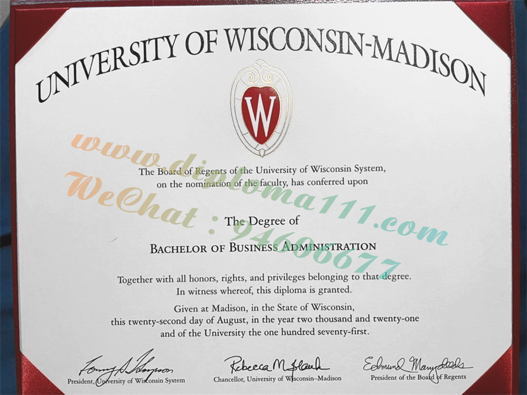 购买威斯康星大学Madison毕业证案例,未毕业办理麦迪逊分校文凭成绩单