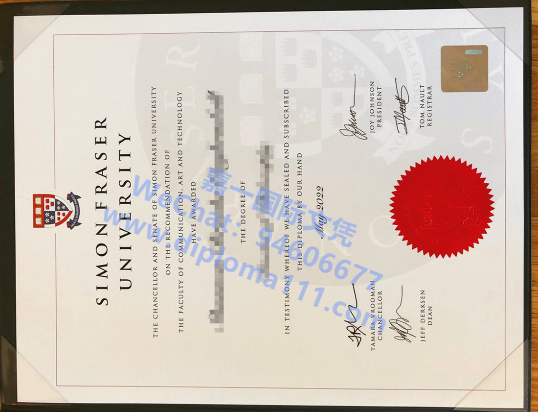 22年SFU学位证版本齐全,展示西蒙菲莎大学文凭案例,购买加拿大文凭防伪光标