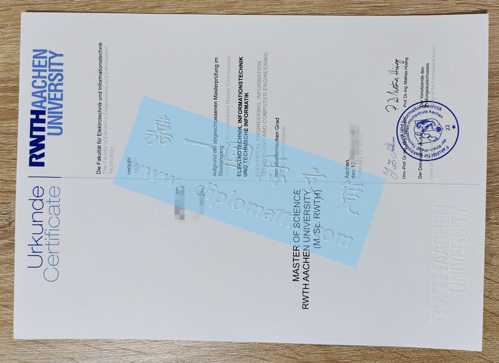 补办德国RWTH文凭攻略|定制亚琛工业大学学位证加急处理