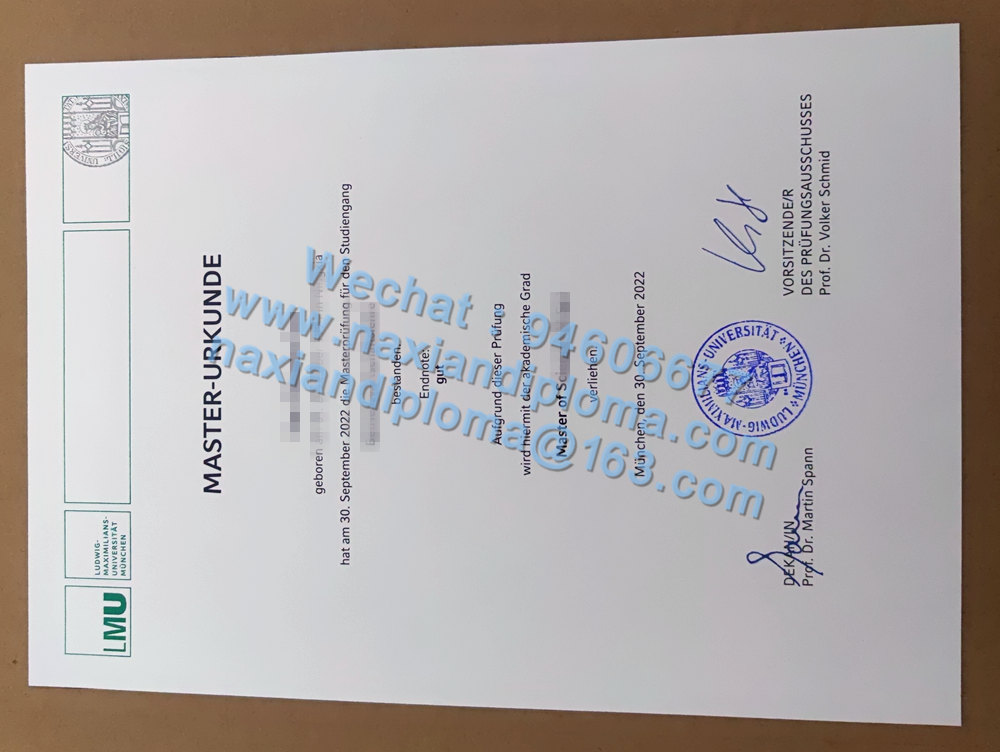 慕尼黑大学电子毕业证,德国文凭学历指定补办渠道
