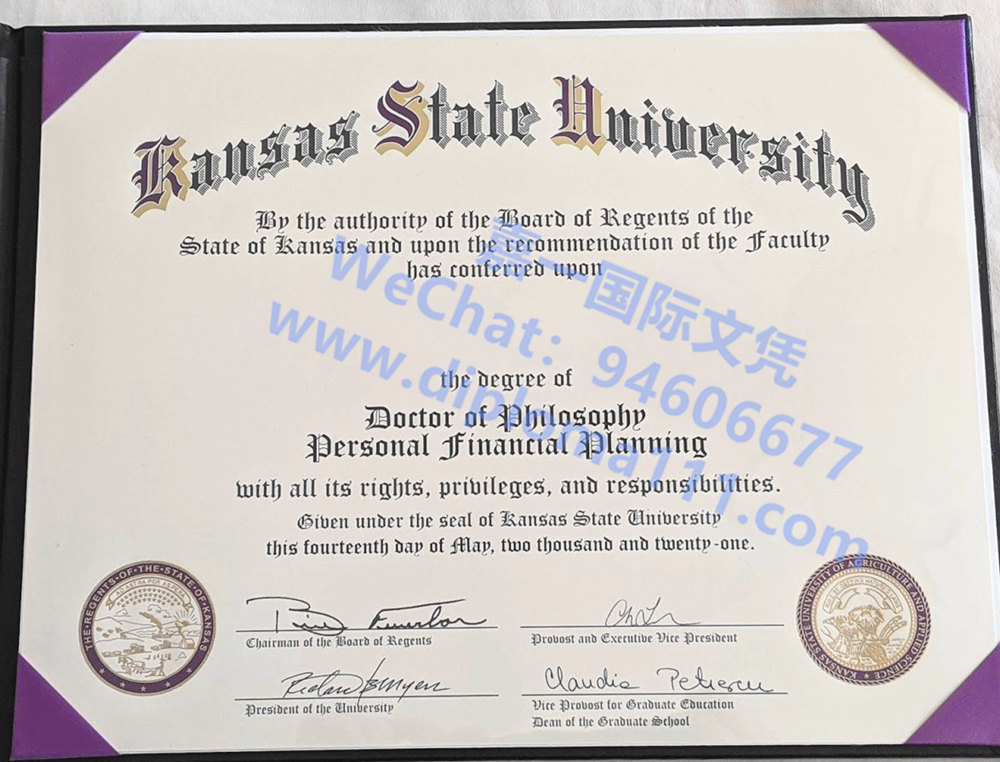 堪萨斯州立大学博士degree,定制美国K-State毕业证无双巅峰