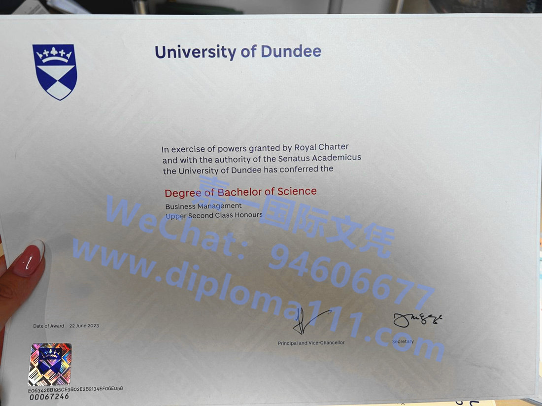 邓迪大学学位证与University of Dundee成绩单办理攻略