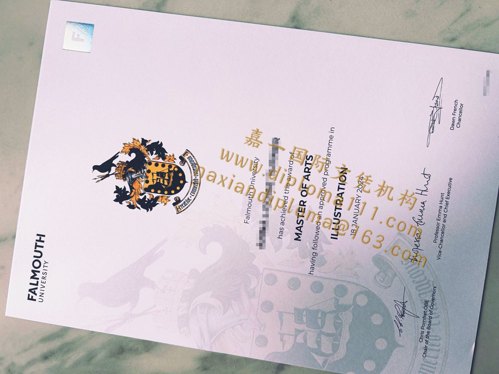 法尔茅斯大学24版学位证实拍|Falmouth