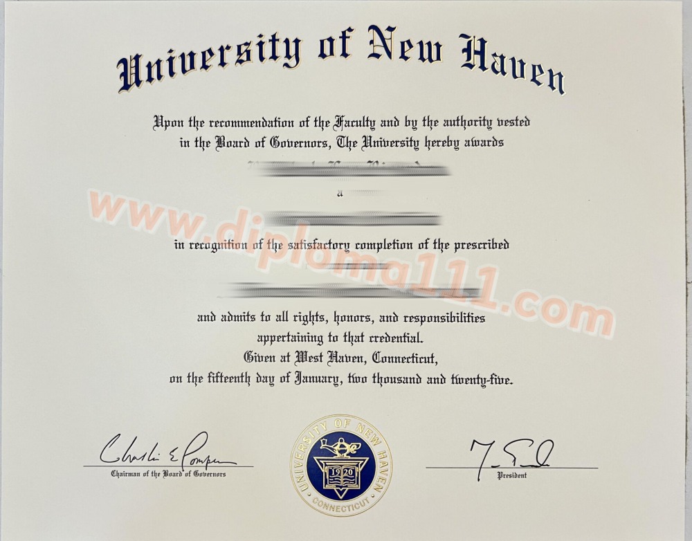 纽黑文大学(University of New Haven)毕业证/成绩单解决你所需