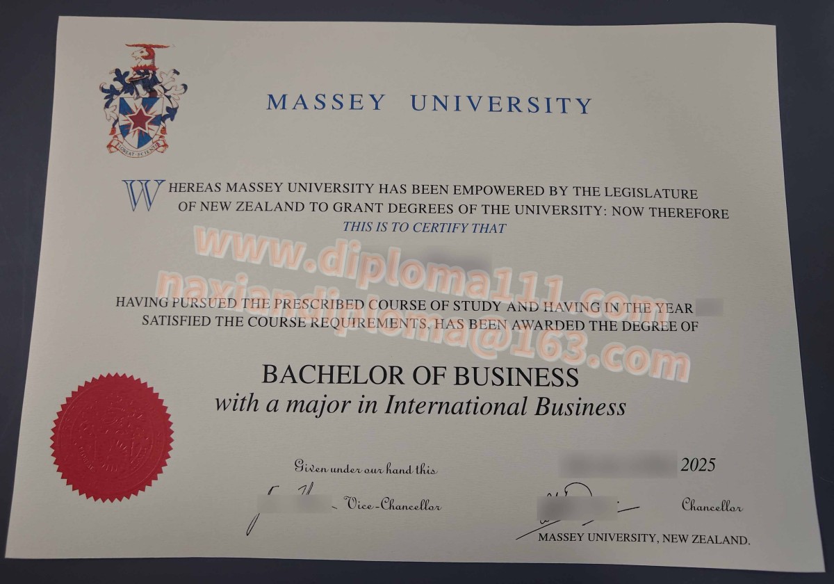 新西兰Massey挂科太难毕业解决方案|梅西大学毕业证实拍分享