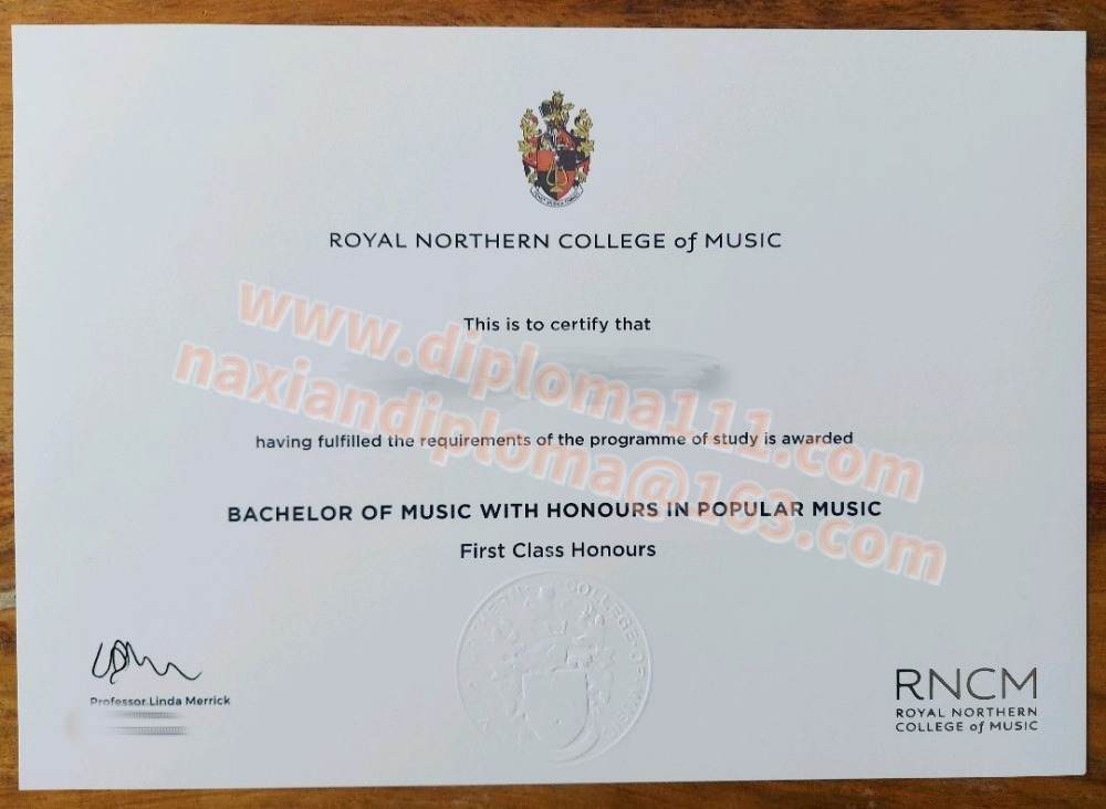 英国RNCM艺术文凭定制:皇家北方音乐学院毕业证专属殿堂