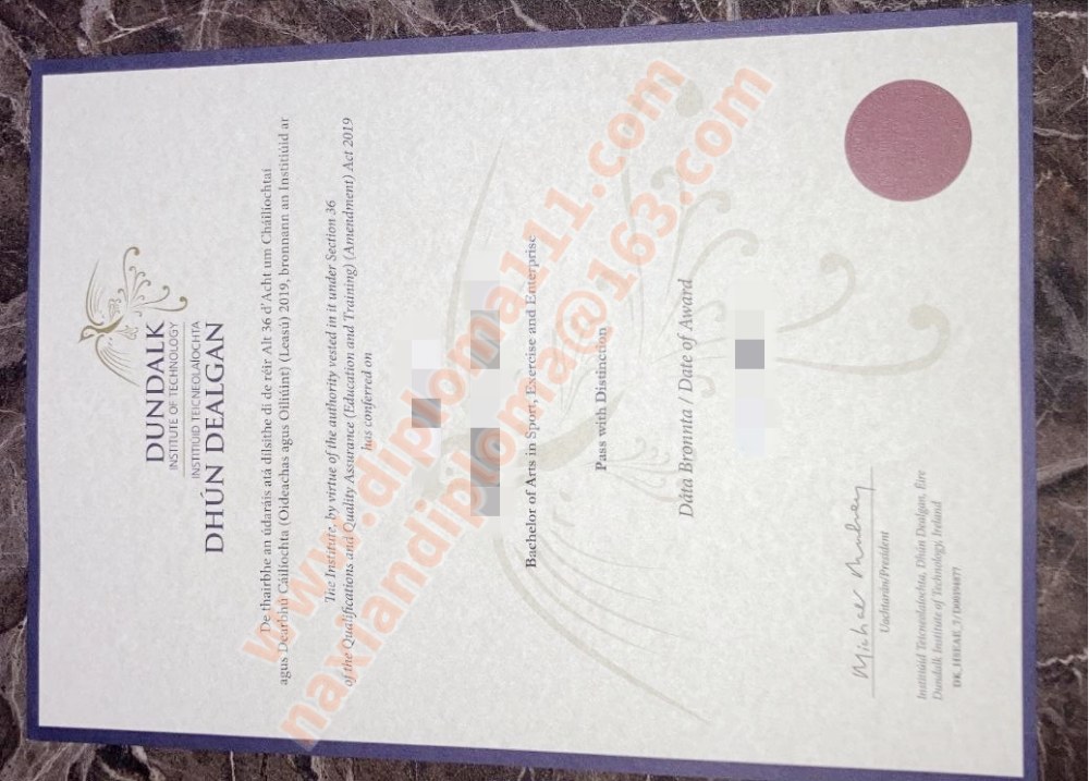 爱尔兰DkIT毕业证与唐道克理工学院学位证开版定制攻略